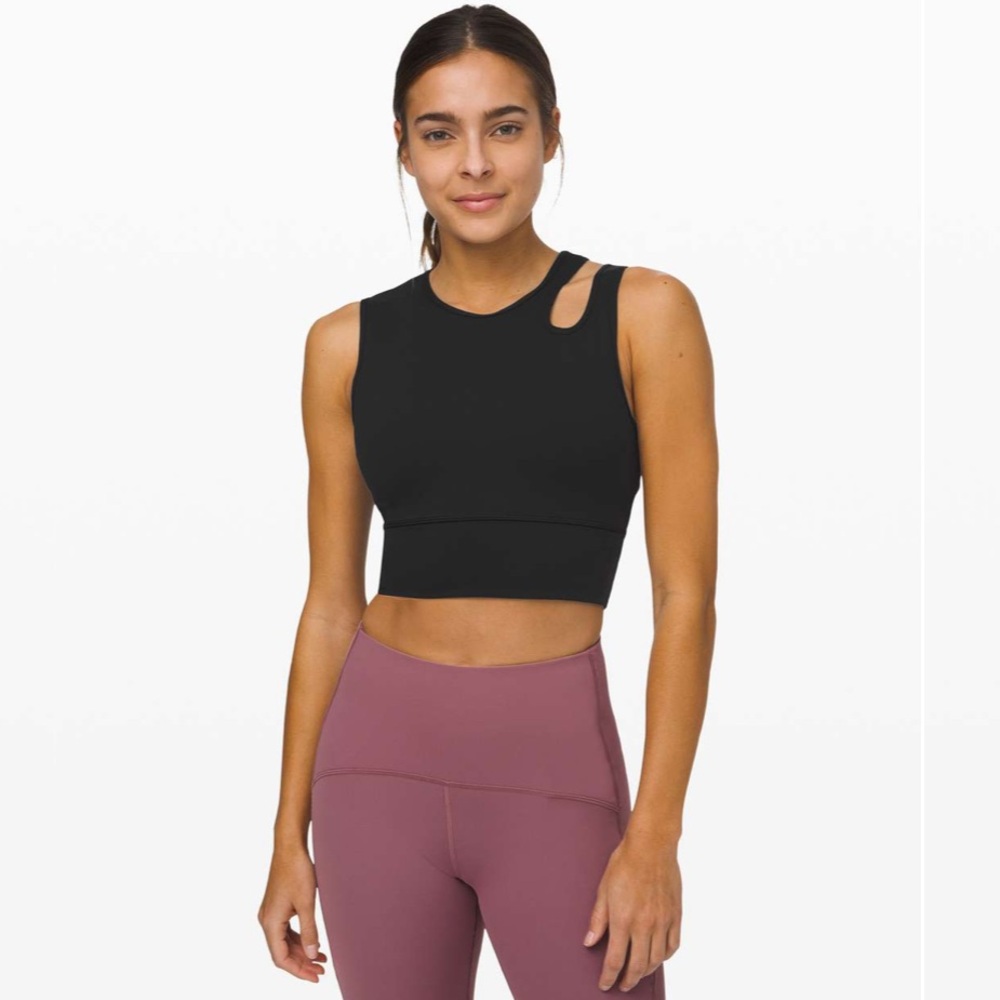 Lululemon Mastered Motion Cropped Tank